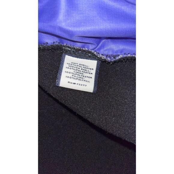 FILA- Black and Purple Track Jacket with Neon Green- Size Medium - Picture 5 of 5